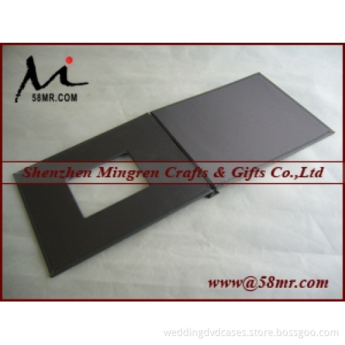 Linen Fabric Cloth File Book Folder Clip Holder